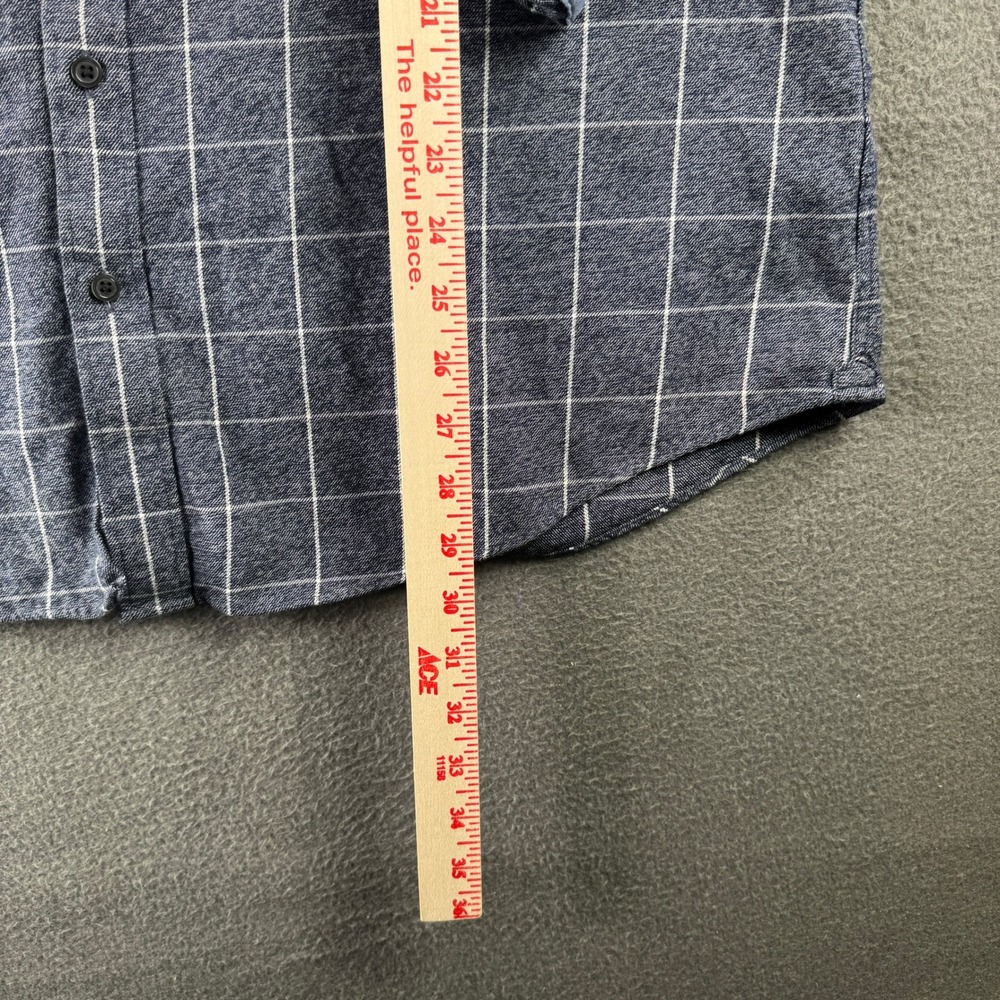 Charles Tyrwhitt Shirt Men XL Slim‎ Fit Gray Plaid 100% Cotton Flip Cuff Check - Picture 5 of 9